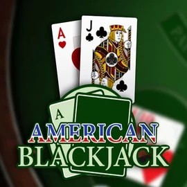 American Blackjack logo – Table Games by Habanero at Weiss Casino