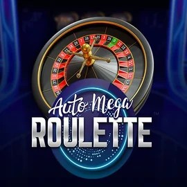 Auto Mega Roulette slot logo by Pragmatic Play at Weiss Casino