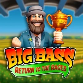 Big Bass Return to the Races game by Pragmatic Play – logo hosted on Weiss Casino