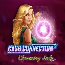Cash Connection Charming Lady slot logo by Novomatic at Weiss Casino