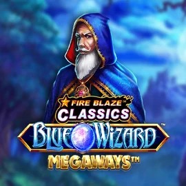 Try Fire Blaze Blue Wizard Megaways slot by Rarestone Gaming on weiss-kaszino.com – logo image