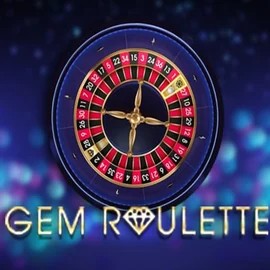 Gem Roulette slot visual from iSoftBet available on weiss-kaszino.com