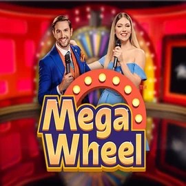 Mega Wheel logo by Pragmatic Play at Weiss Casino