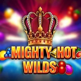 Mighty Hot Wilds logo by Inspired Gaming at Weiss Casino